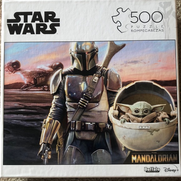 Star Wars The Mandalorian 500 Piece Puzzle - Picture 1 of 3